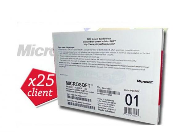 OEM Win Server 2008 R2 Enterprise / Microsoft Windows Server 2008 R2 Standard