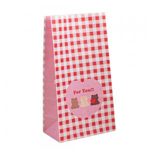 Glossy/Matt Lamination Kraft Paper Packaging Bags With Customized Design