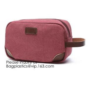 Customized luxury canvas Korean makeup pouch travel cosmetic bag,Promotional Eco friendly Cotton Canvas Zipper Makeup Co