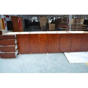 bamboo veneer kitchen cabinet,stock kitchen cabinet,kitchen project for Canada