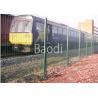 China Security 358 Anti Climb Mesh Fence Welded Panel PVC Coated After Galvanized wholesale