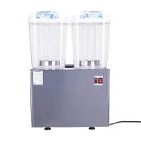 China Commercial Cold Drink Dispenser Machine Hot Juicer Dispenser 18 Liter Two Bowls on sale
