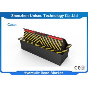 China 380V 3 phase Automatic Car Park Blocker Hydraulic Road Barrier For Checkpoint supplier