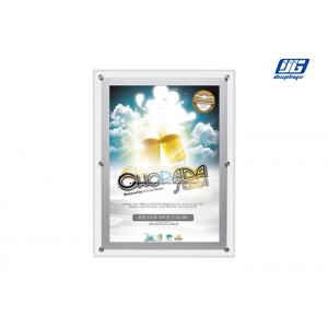 China 5W Cool White Lighting A3 Viewing Size Clear Frame Acrylic Light Box wholesale