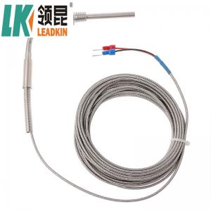 Rtd 12.7mm Exhaust Gas Temperature Probe E J Type Sensor SS310 Sheath