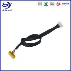 China LVDS Wire Harness with DF14 1.25 mm add FI - X 1.0mm Connectors supplier
