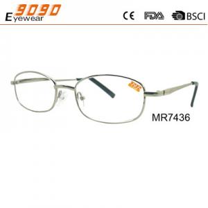 China latest classic fashion reading glasses with stainless steel, suitable for men and women supplier