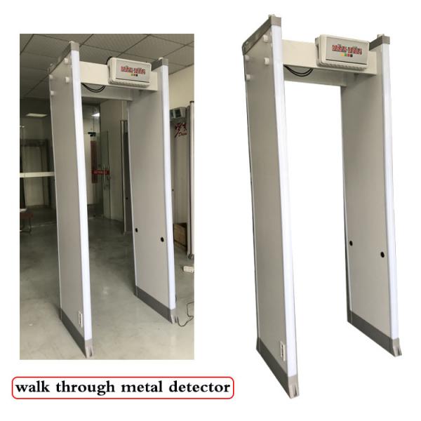 18 33 Zones Body Metal Detectors Outside Waterproof Walk Through Metal