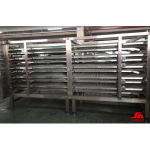 China 304 Stainless Steel Dough Thickness Adjustable Flat Bread Production Line supplier