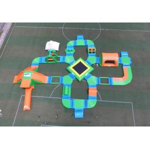 China Colorful Sealed PVC Inflatable Water Park For Adults Inflatable Aqua Park Water Games supplier