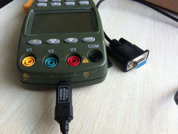 YH351 3 Phase Digital Clamp Meters with PC RS232 interface and Windows Graphics Software