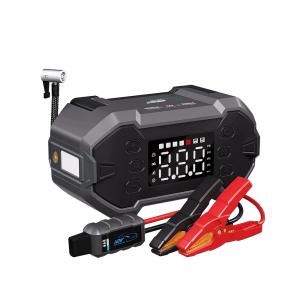 China 20000mAh High Power Car Battery Jump Starter with LED Flashlight and 3000A Peak Current supplier