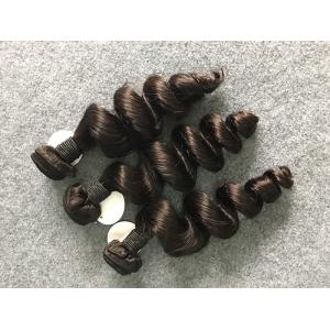 China Loose Wave Unprocessed Brazilian Hair Smooth Feeling And No Tangle No Shedding supplier