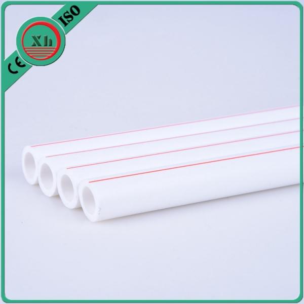 White Plastic Hot Water Pipe , Plastic Cold Water Pipe ISO9001 Standard