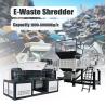 China Powerful Dual Shaft Shredder for Recycling Scrap Electronics Such As TVs Phones Printers and PCB Boards wholesale