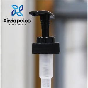 China Hand Lotion Pump Dispenser Black Liquid Soap Dispenser Plastic supplier