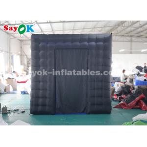 China Inflatable Party Tent Cube Oxford Cloth Inflatable Photo Booth For Trade Show Size 2.5*2.5*2.5m supplier