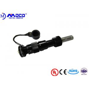 China Black Bayonet Amphenol Mil Spec Circular Connectors With Clamp 0T 3 Pin supplier