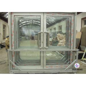 China Outdoor Event Tent Single Tempered Saftety Glass Aluminum Alloy Casement Door For Shopping Mall supplier