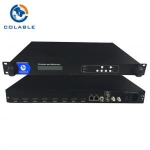 HDMI To ATSC - T HD Encoder Modulator MPEG - 4 Video Encoding For DTV FTA System