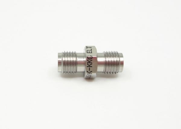 Nickel Plated Stainless Steel MMW 3.5mm Female to K(2.92mm) Female Adapter