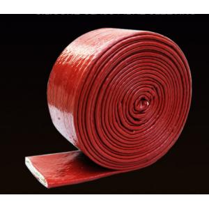 High Tenperature Silicone Rubber Cable Sleeve , Braided Fiberglass Sleeve 4-150mm Size
