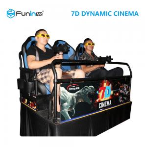 AC 220V 7d Cinema Simulator , 2300mm * 1900mm 7d Movie Theater 420kg Weight