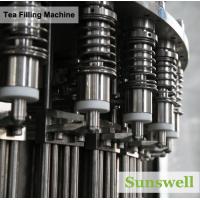 China PET Bottle Tea Filling Machine , Automatic Black Tea Filling Equipment on sale