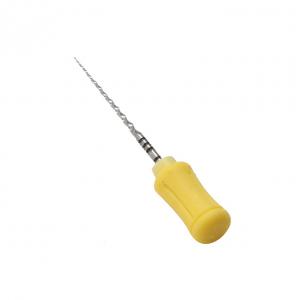 F4 Yellow NITI Rotary Hand Files , Dental Material Instruments In Endodontics