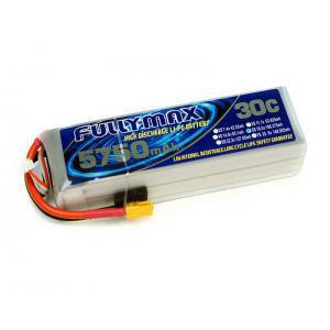 FULLYMAX LiPo Battery Pack 30C 5750mAh 5S 18.5V battery with XT60 connector for RC Heli Fix-wing aircraft RC airplanes