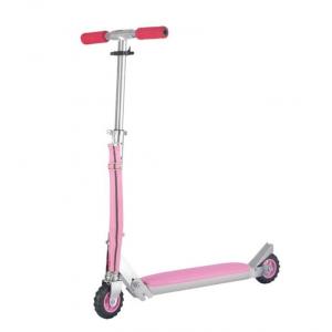 Skate lightweight kick scooter With Rubber Wheels Pink Color For Girls Only Age 6-12