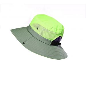 Breathable Mesh Outdoor Fisherman Hat Lightweight 54cm For Kids