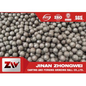 China High Hardness Forged and Cast Grinding Steel Balls for Mining Used supplier