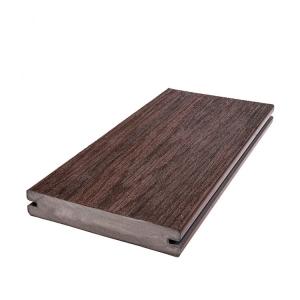 China Composite Outdoor Pvc Foam Decking Floor Material with Modern Design and Matt Finish supplier