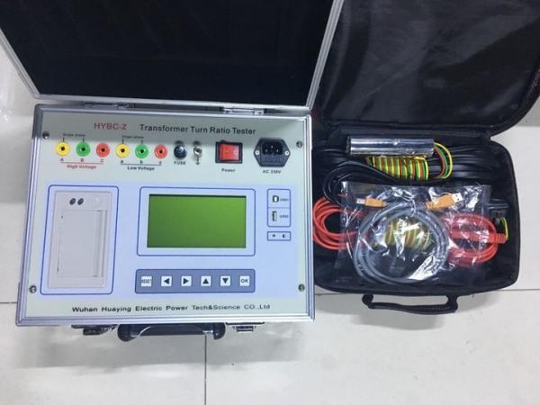 Transformer Ratio Meter applied in Z type with wide testing range