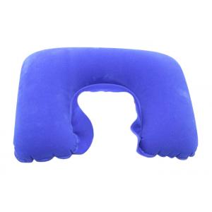 Lightweight Travel Inflatable Pillow , Inflatable Neck Cushion For Plane