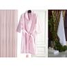 Jacquard Comfortable Hotel Luxury Bath Robes , Women's / Mens Luxury Towelling