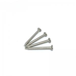China 35X3.15MM Smooth Shank Stainless Steel Nails For Outdoor Construction supplier