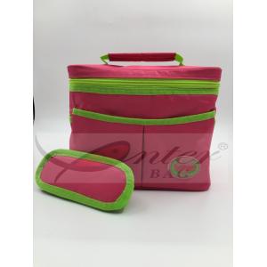 Portable Food Cooler Bag , Travel Insulated Freezer Bags 25X20.5X16.5 Cm Size