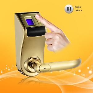 China Zinc Alloy with Chrome Plating Casing Security Password Door Lock supplier
