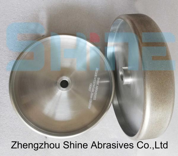 Radius Edge Cubic Boron Nitride Grinding Wheel For Steel Tools 8 Inch 5/8