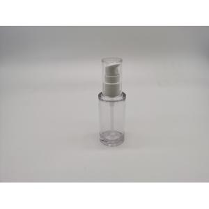 Botellas cosméticas plásticas de la transparencia nacarada del lustre 30ml