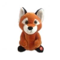 China 6'' 15cm Orange Realistic Fox Stuffed Animal Arctic Fox Cuddly Toy Kids Gift on sale