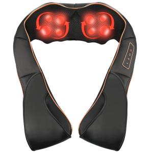 4D Rolling Shiatsu Neck Shoulder Massager For Back Waist Thigh Calf Foot