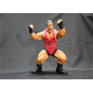 Customized Collectible Vinyl Toys Muscle Man With Surprised Expression