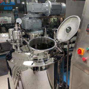 500L Fixed Vacuum Emulsifier Homogenizer High Shear Two Way Stirring Mixer