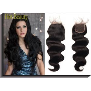 China 14 Inch / 16 Inch Natural Black Weft 100% Virgin Loose Wave Human Hair Shedding Free supplier