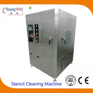 China Cleaning System SMT Stencil Cleaner with 2PCS 50L Tanks & Unique Double Four Spray Bar supplier