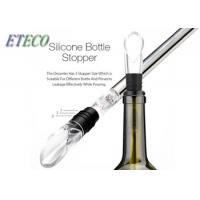 China Stainless Steel Wine Bottle Cooler Built In Freezer Aerator Champagne Chilling on sale