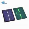 China 0.65W 6V poly cristalline bipv solar panel ZW-9060 Lightweight Silicon Solar PV Module 0.11A wholesale